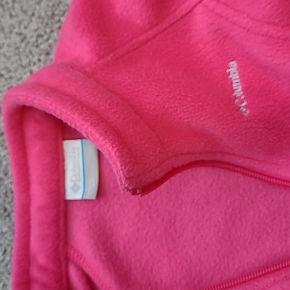 Pink Columbia fleece jacket 3T - Picture 2 of 5